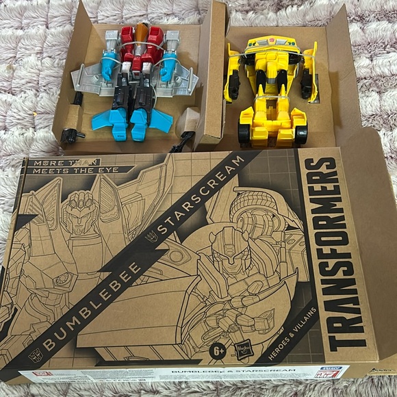 Transformers Bumblebee & Stars Cream💥 Heroes & Villains